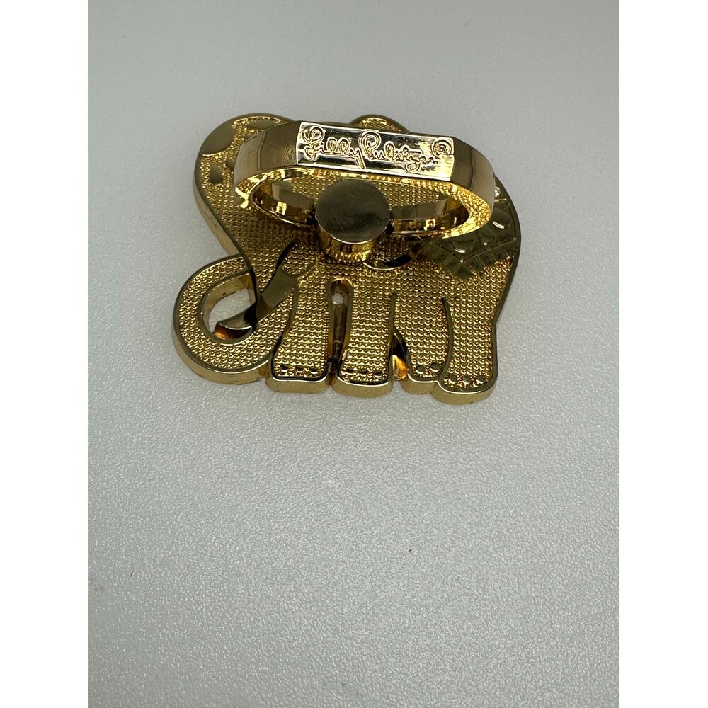 Lilly Pulitzer Elephant Phone Ring Holder